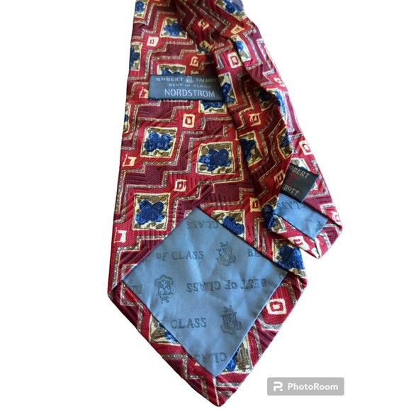 Robert Talbot Best Of Class Nordstom Men's Silk Tie - Picture 3 of 4
